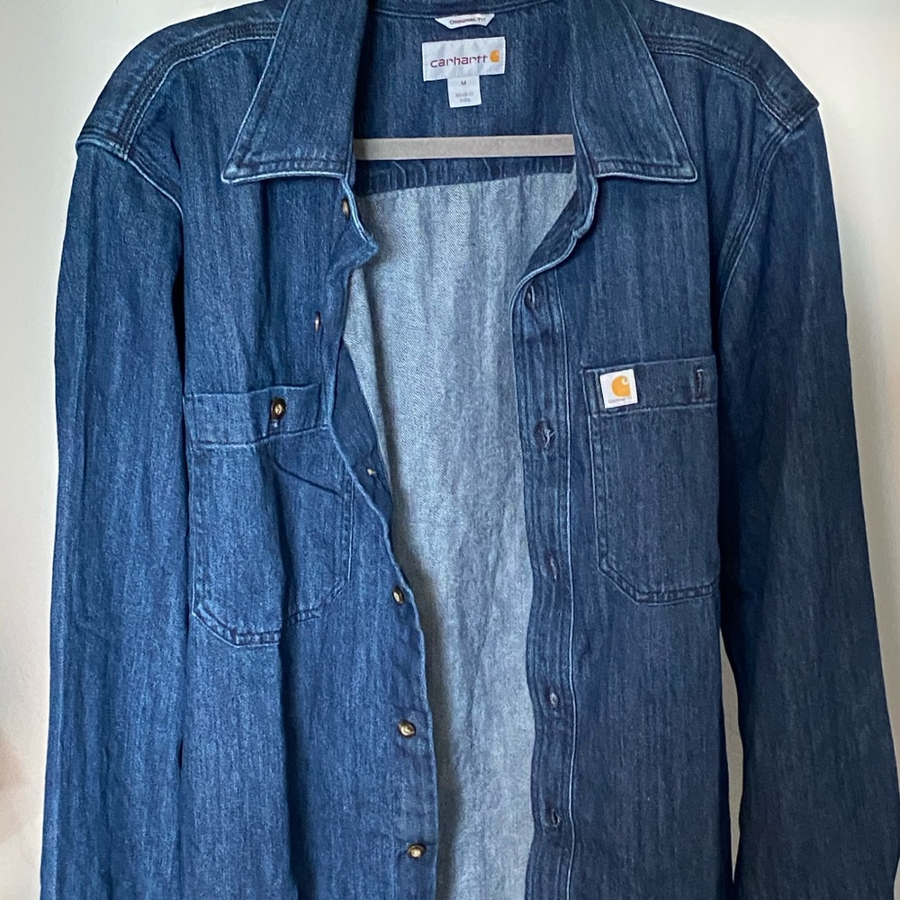 Carhartt denim buttondown